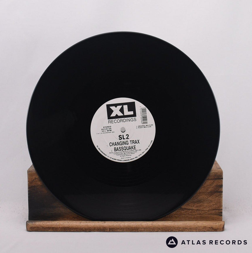SL2 - On A Ragga Tip - Damont Die-Cut Sleeve 12" Vinyl Record - VG+/EX