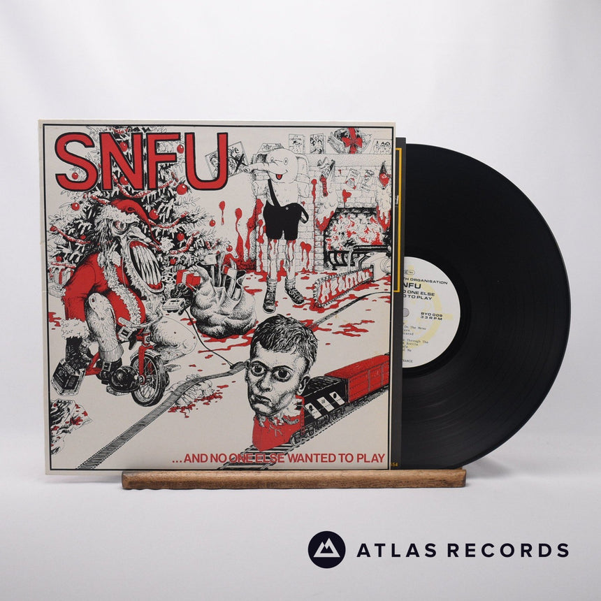 SNFU ... And No One Else Wanted To Play LP Vinyl Record - Front Cover & Record