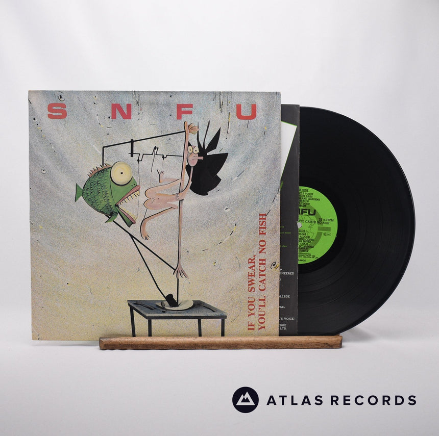 SNFU If You Swear, You'll Catch No Fish LP Vinyl Record - Front Cover & Record