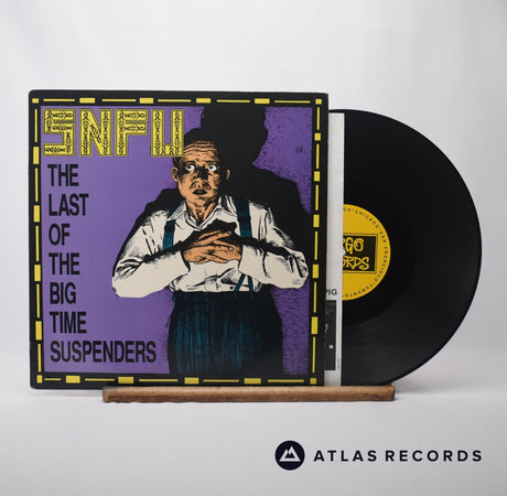 SNFU The Last Of The Big Time Suspenders LP Vinyl Record - Front Cover & Record