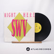 SWV Right Here 12" Vinyl Record - Front Cover & Record