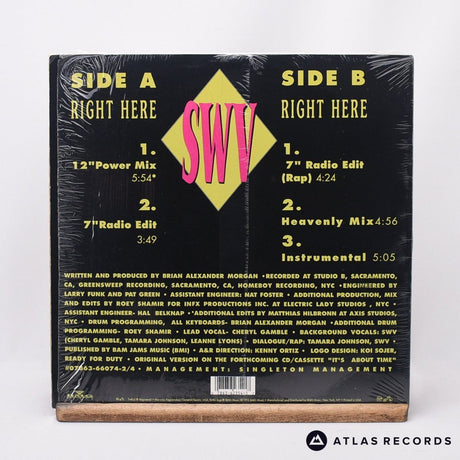 SWV - Right Here - 12" Vinyl Record - EX/EX