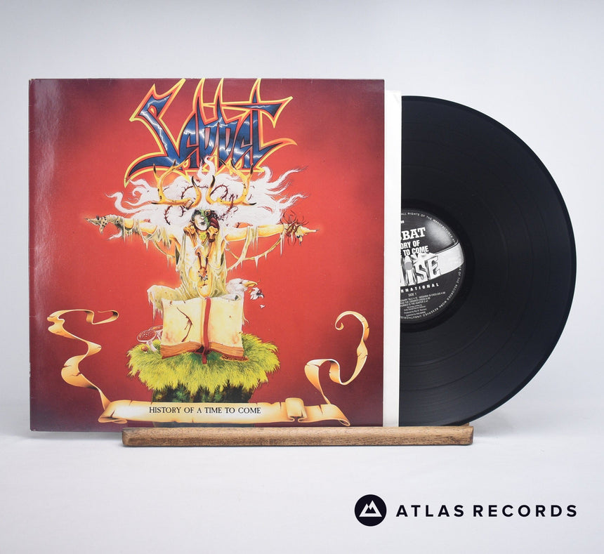 Sabbat History Of A Time To Come LP Vinyl Record - Front Cover & Record