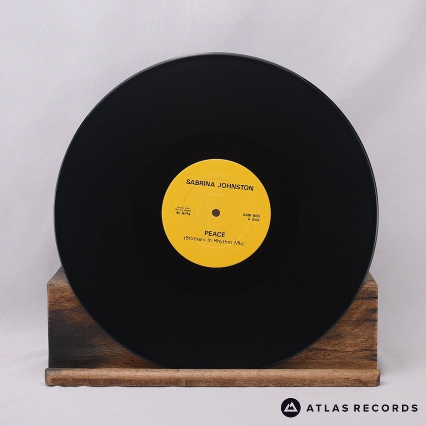 Sabrina Johnston - Peace (In The Valley) - Promo 12" Vinyl Record - VG+/EX