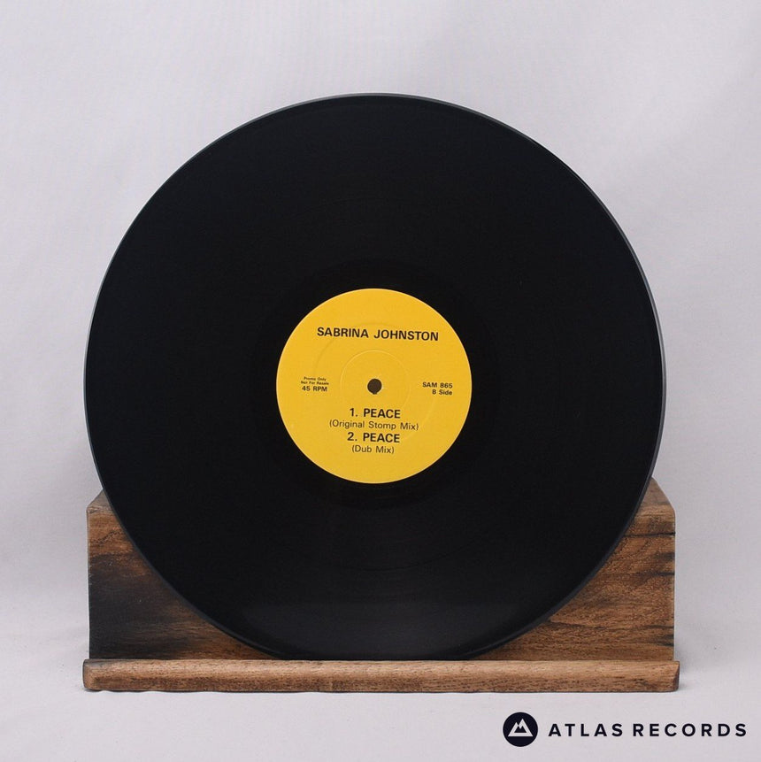 Sabrina Johnston - Peace (In The Valley) - Promo 12" Vinyl Record - VG+/EX