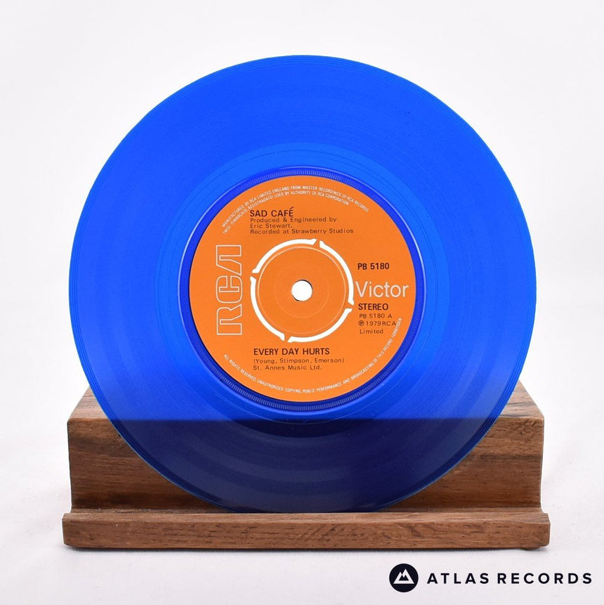 Sad Café - Every Day Hurts - Blue 7" Vinyl Record - EX/VG+