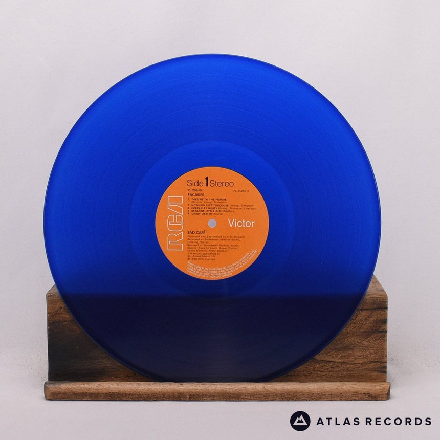 Sad Café - Facades - Strawberry Blue LP Vinyl Record - VG+/EX