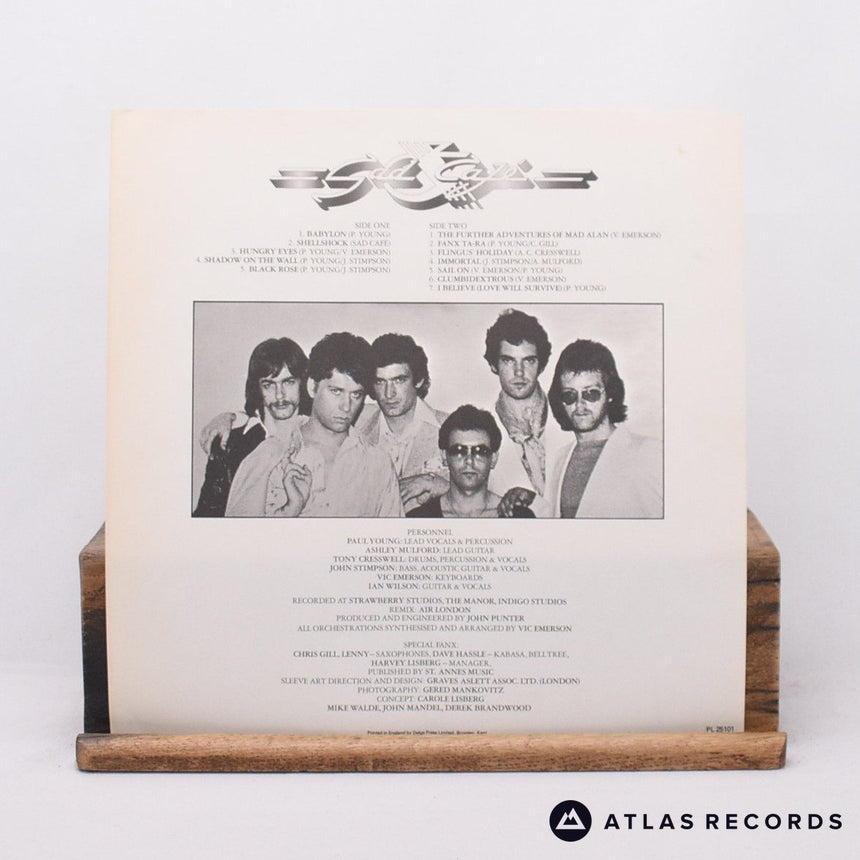 Sad Café - Fanx Ta'ra - Insert LP Vinyl Record - VG+/VG+