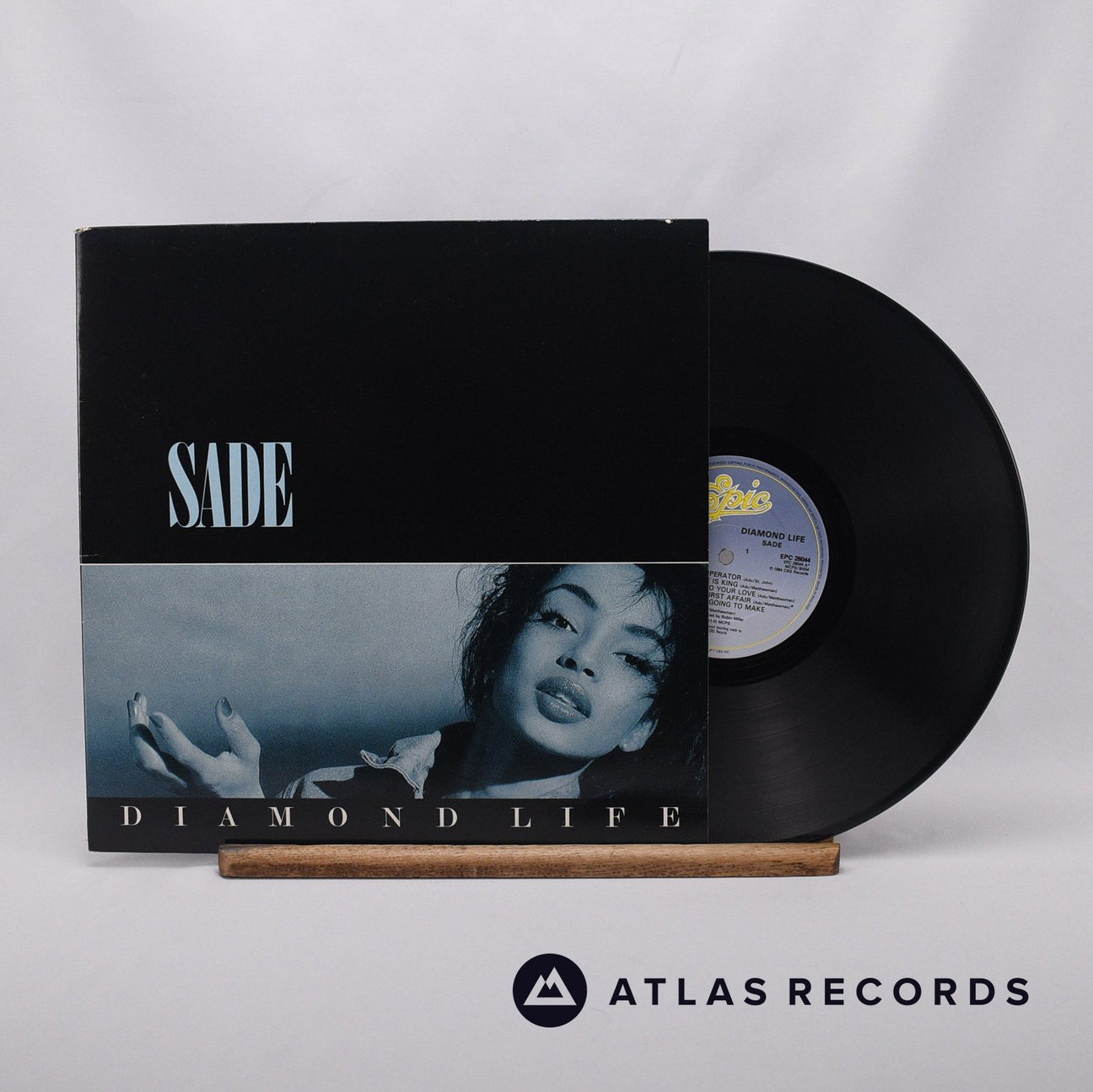 Sade Diamond Life LP Vinyl Record - Front Cover & Record
