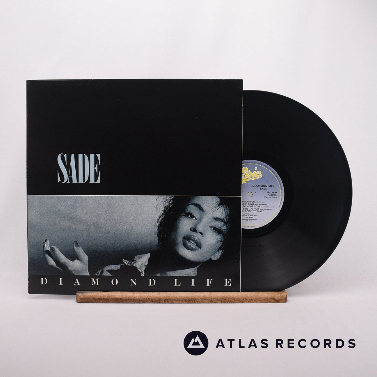 Sade Diamond Life LP Vinyl Record - Front Cover & Record