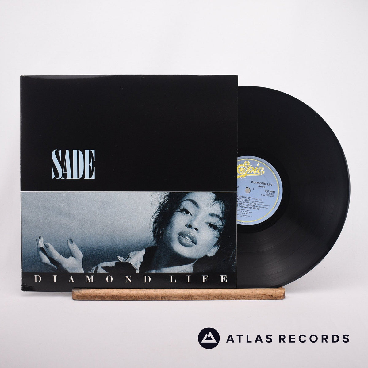 Sade Diamond Life LP Vinyl Record - Front Cover & Record