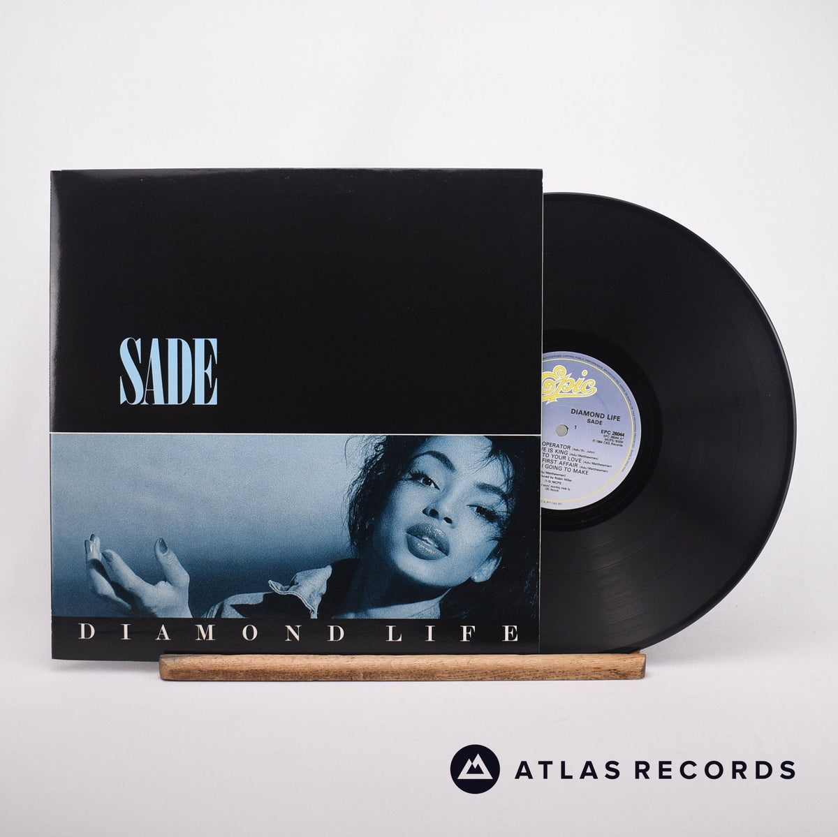 Sade Diamond Life LP Vinyl Record - Front Cover & Record