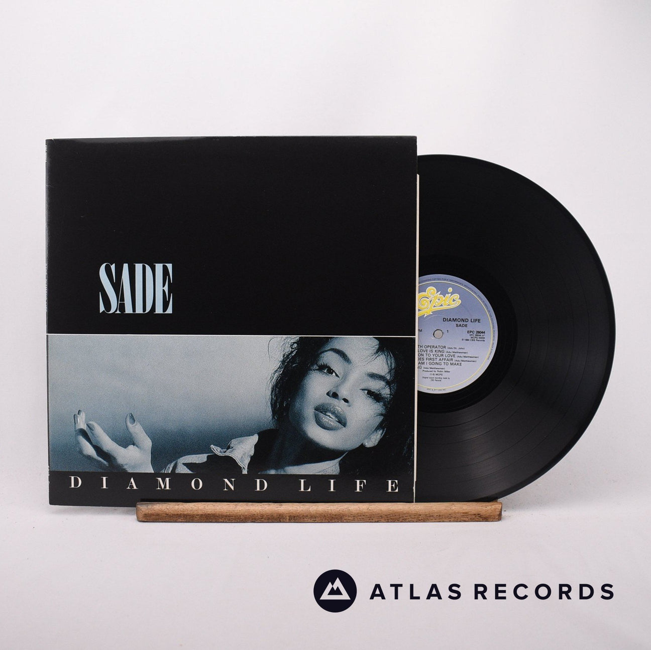 Sade Diamond Life LP Vinyl Record - Front Cover & Record