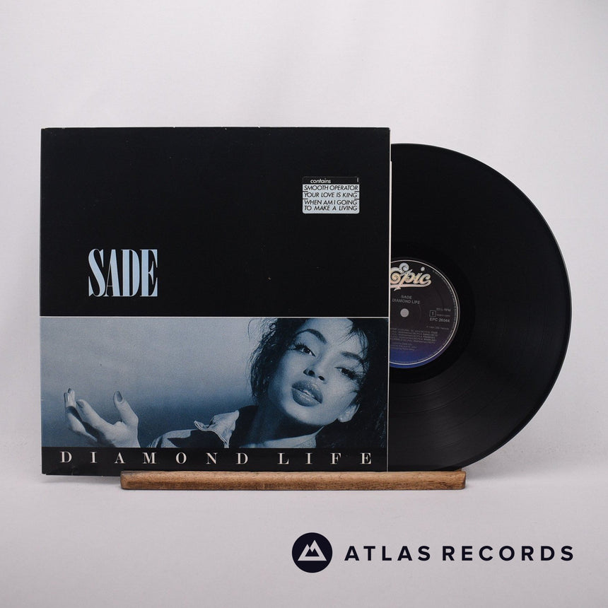 Sade Diamond Life LP Vinyl Record - Front Cover & Record