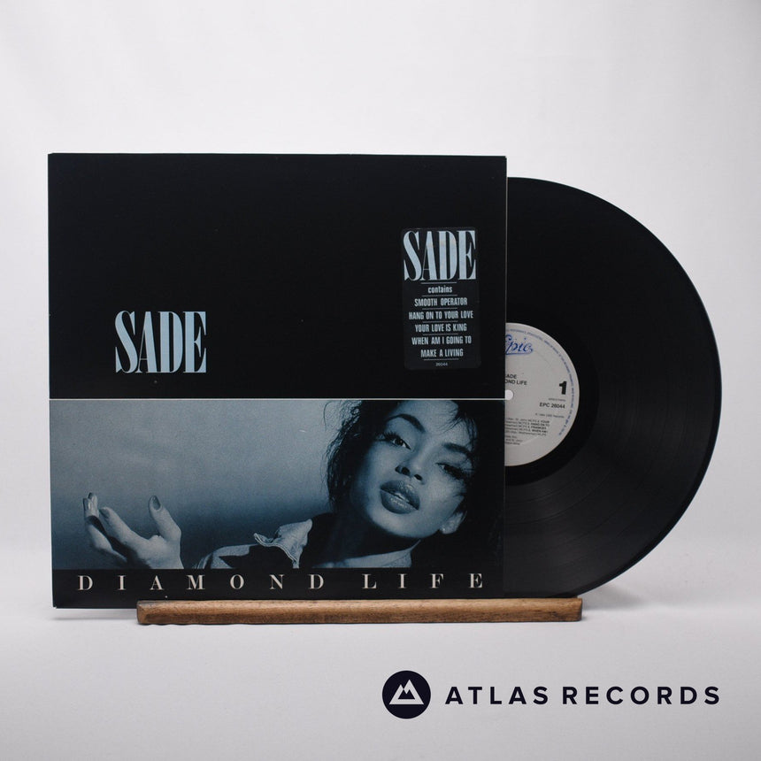 Sade Diamond Life LP Vinyl Record - Front Cover & Record