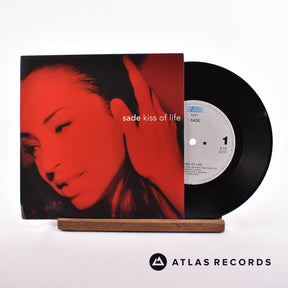 Sade Kiss Of Life 7" Vinyl Record - Front Cover & Record