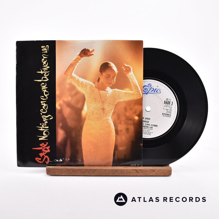 Sade Nothing Can Come Between Us 7" Vinyl Record - Front Cover & Record