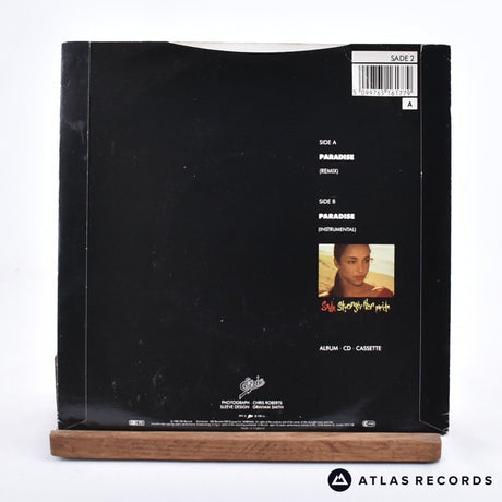 Sade - Paradise - 7" Vinyl Record - VG+/VG+