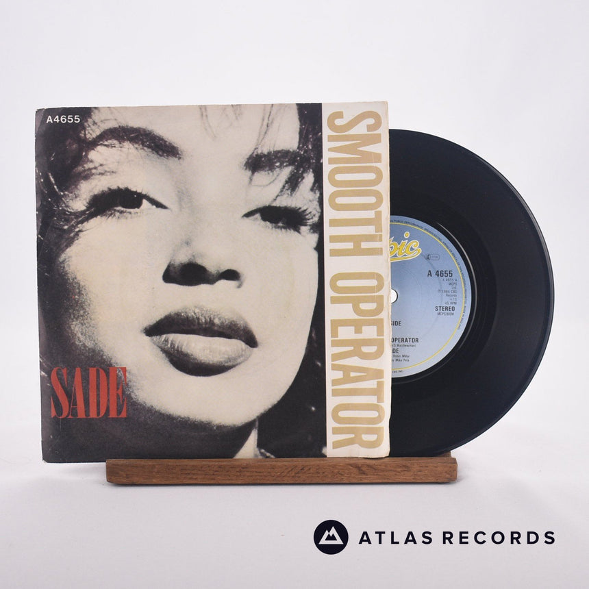 Sade Smooth Operator 7" Vinyl Record - Front Cover & Record