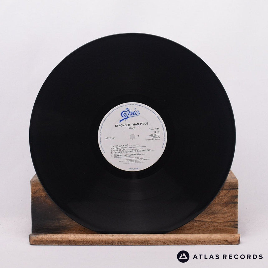 Sade - Stronger Than Pride - LP Vinyl Record - EX/EX