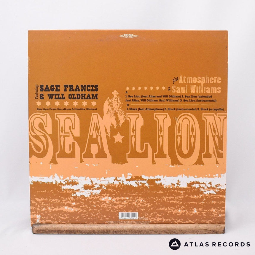 Sage Francis - Sea Lion - 12" Vinyl Record - EX/EX