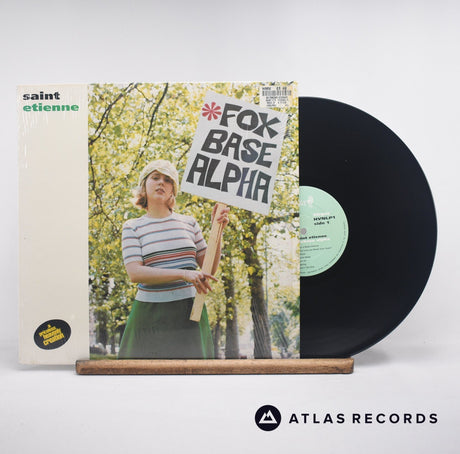 Saint Etienne Foxbase Alpha LP Vinyl Record - Front Cover & Record