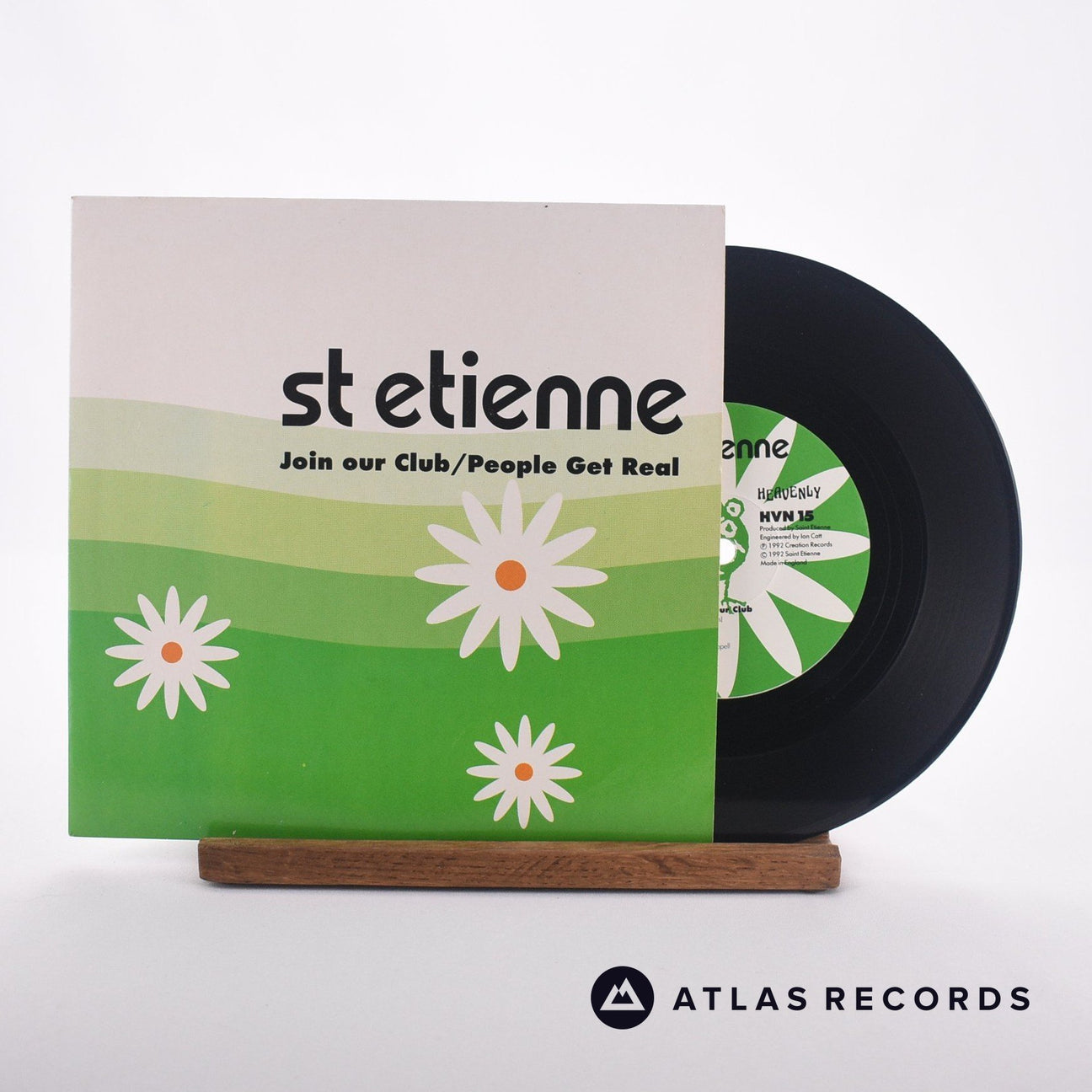 Saint Etienne Join Our Club 7" Vinyl Record - Front Cover & Record