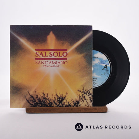 Sal Solo San Damiano 7" Vinyl Record - Front Cover & Record