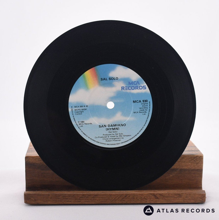 Sal Solo - San Damiano - 7" Vinyl Record - VG+/VG+