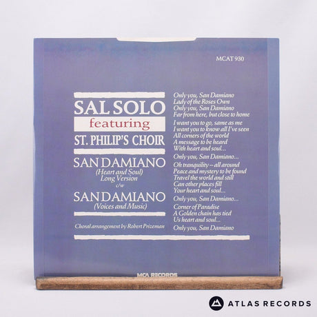 Sal Solo - San Damiano (Heart & Soul) - 12" Vinyl Record - EX/VG+