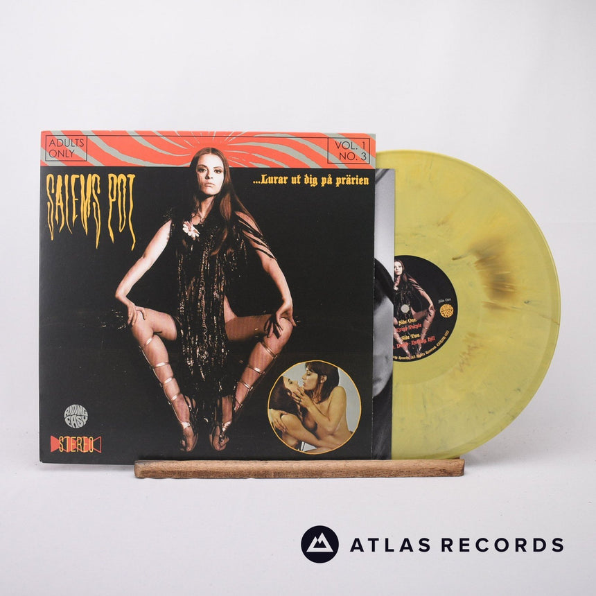 Salem's Pot - ...Lurar Ut Dig På Prärien - Yellow Marble LP Vinyl Record - NM/EX