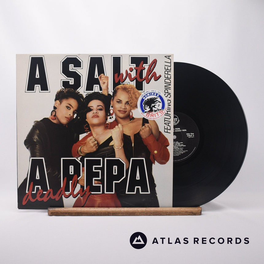 Salt 'N' Pepa A Salt With A Deadly Pepa LP Vinyl Record - Front Cover & Record