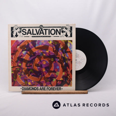 Salvation Diamonds Are Forever LP Vinyl Record - Front Cover & Record