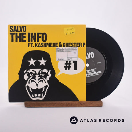 Salvo The Info 7" Vinyl Record - Front Cover & Record