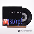Sam Brown Stop! 7" Vinyl Record - Front Cover & Record