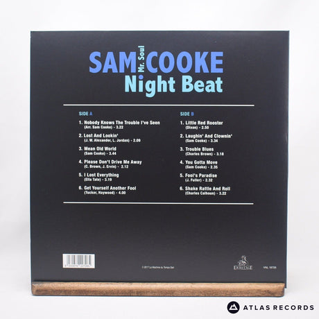 Sam Cooke - Night Beat - 180G Reissue LP Vinyl Record - NM/EX