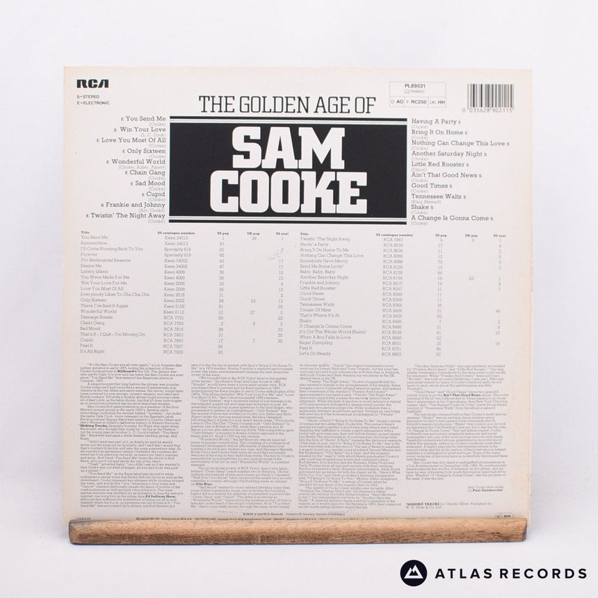 Sam Cooke - The Golden Age Of Sam Cooke - LP Vinyl Record - VG+/VG+