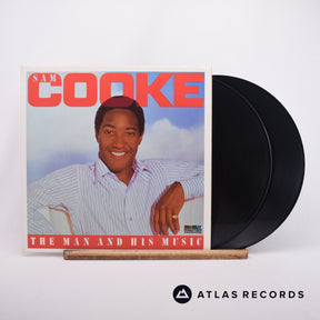 Sam Cooke The Man And His Music 2 x LP Vinyl Record - Front Cover & Record