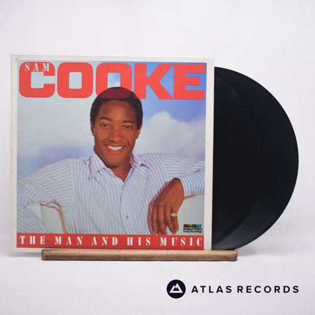 Sam Cooke The Man And His Music Double LP Vinyl Record - Front Cover & Record