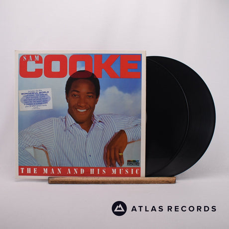 Sam Cooke The Man And His Music 2 x LP Vinyl Record - Front Cover & Record