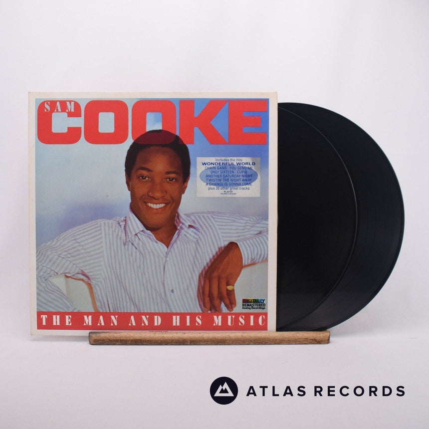 Sam Cooke The Man And His Music 2 x LP Vinyl Record - Front Cover & Record