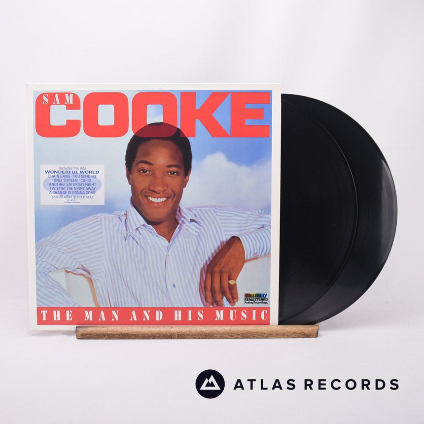 Sam Cooke The Man And His Music 2 x LP Vinyl Record - Front Cover & Record
