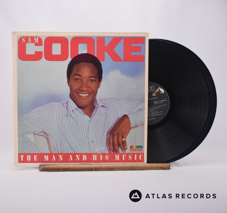 Sam Cooke The Man And His Music Double LP Vinyl Record - Front Cover & Record