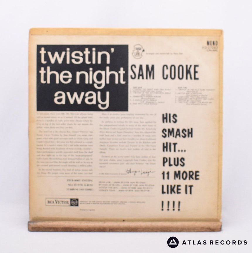 Sam Cooke - Twistin' The Night Away - LP Vinyl Record - VG+/VG+