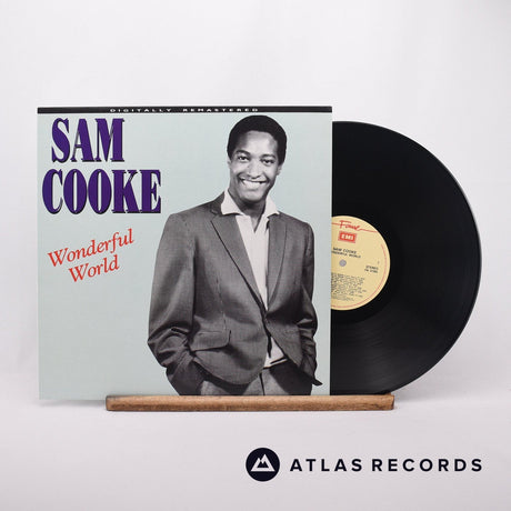 Sam Cooke Wonderful World LP Vinyl Record - Front Cover & Record