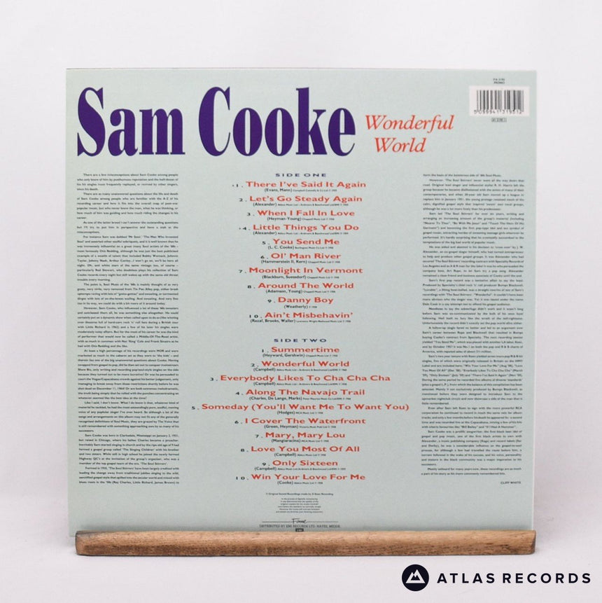 Sam Cooke - Wonderful World - LP Vinyl Record - EX/EX