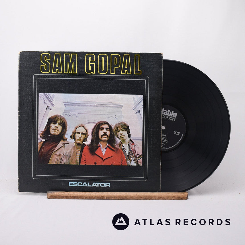 Sam Gopal - Escalator - Textured Sleeve Gatefold +A +B LP Vinyl Record - VG/VG+
