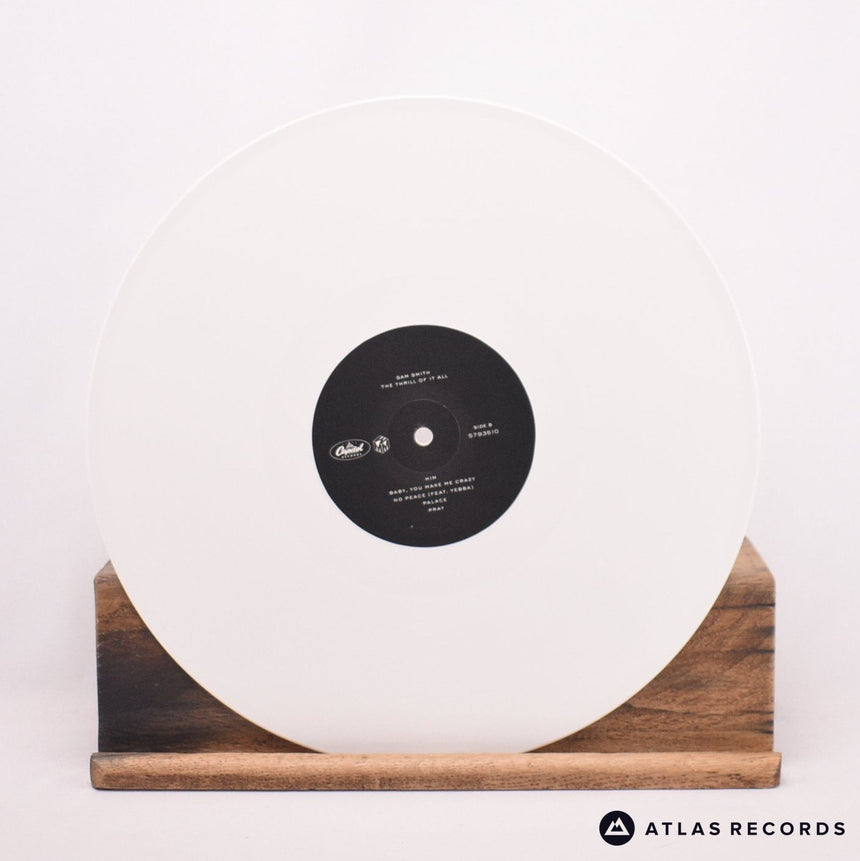 Sam Smith - The Thrill Of It All - White LP Vinyl Record - EX/EX