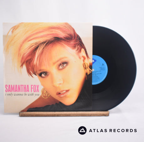 Samantha Fox I Only Wanna Be With You 12" Vinyl Record - Front Cover & Record