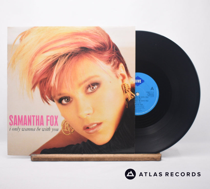 Samantha Fox I Only Wanna Be With You 12" Vinyl Record - Front Cover & Record